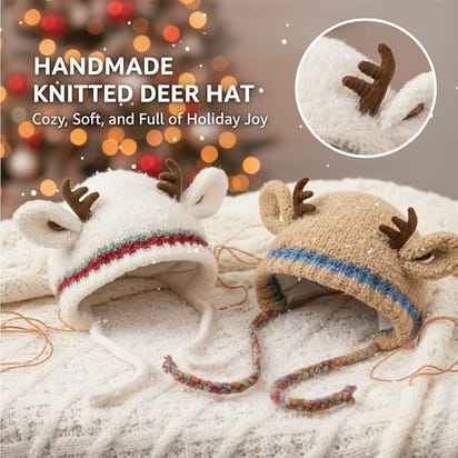 Festive Reindeer Antler Hat™